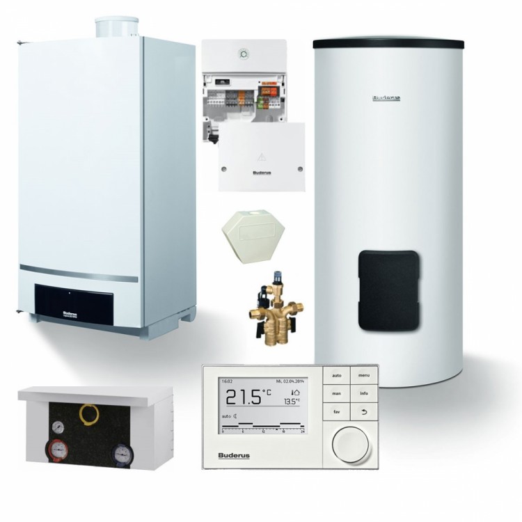 Пакет Buderus Logapak Profi Single GB162 (65кВт) в Киеве. Напольные ...